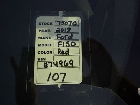 Used 2018 Ford F150 XL w/ Equipment Group 101A Mid image 33