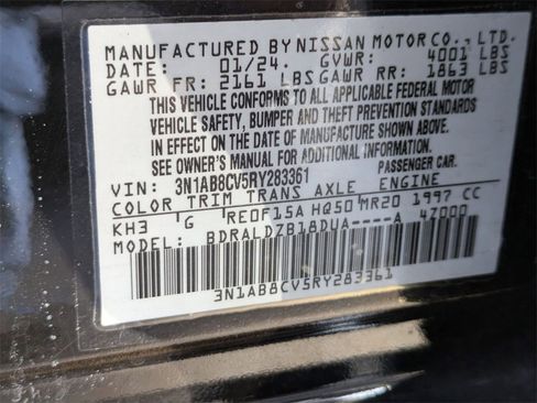 Used 2024 Nissan Sentra SV image 35
