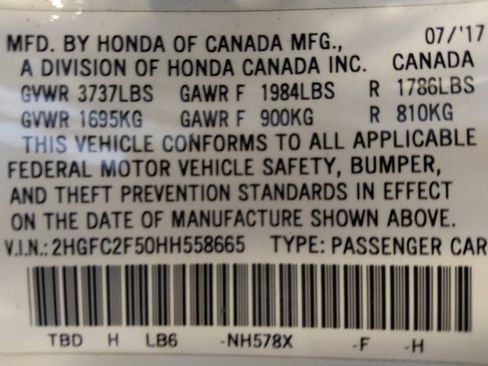 Used 2017 Honda Civic LX image 33