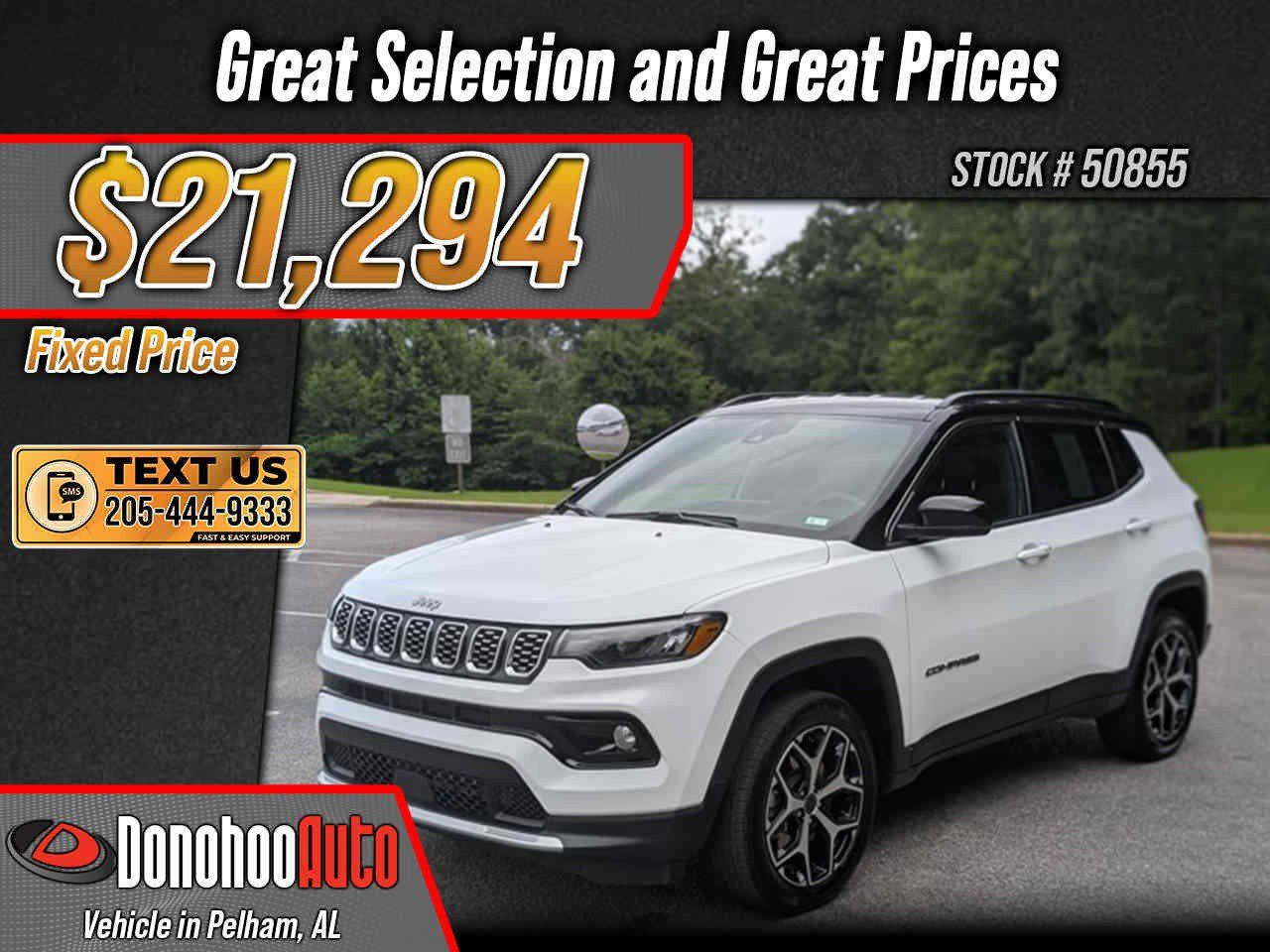 Used 2025 Jeep Compass Limited AWD/4WD image 1