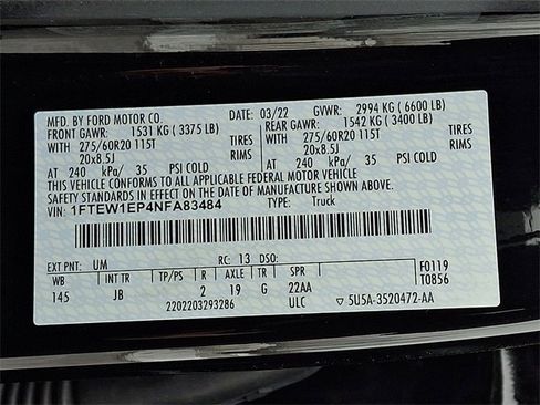 Used 2022 Ford F150 XL w/ STX Appearance Package image 26