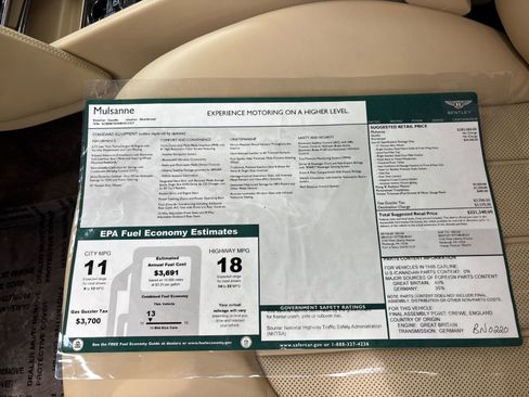 Used 2011 Bentley Mulsanne RWD image 26
