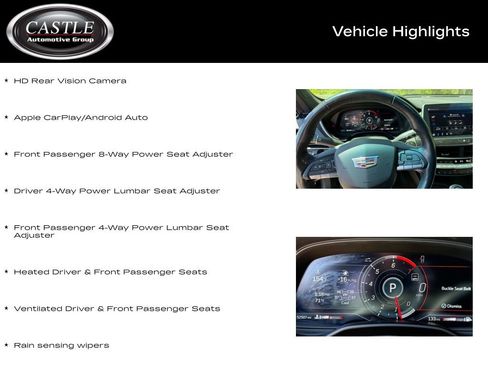 Used 2023 Cadillac CT5 Premium Luxury w/ Parking Package AWD/4WD image 16