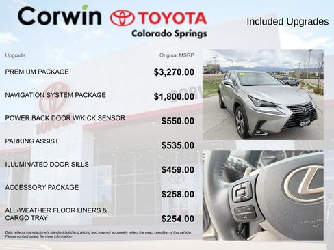 Used 2018 Lexus NX 300 AWD w/ Premium Package image 4