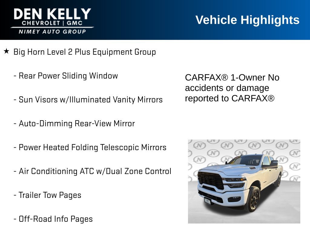 Used 2025 RAM 2500 Big Horn AWD/4WD image 11
