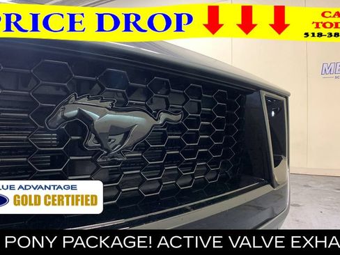 Certified 2025 Ford Mustang GT Premium w/ Mustang Nite Pony Package RWD image 38