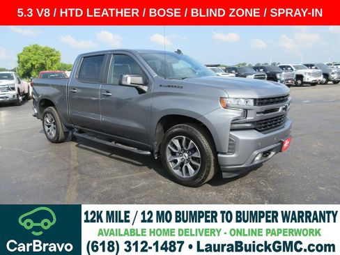 Certified 2021 Chevrolet Silverado 1500 RST w/ Texas Edition Plus RWD image 1