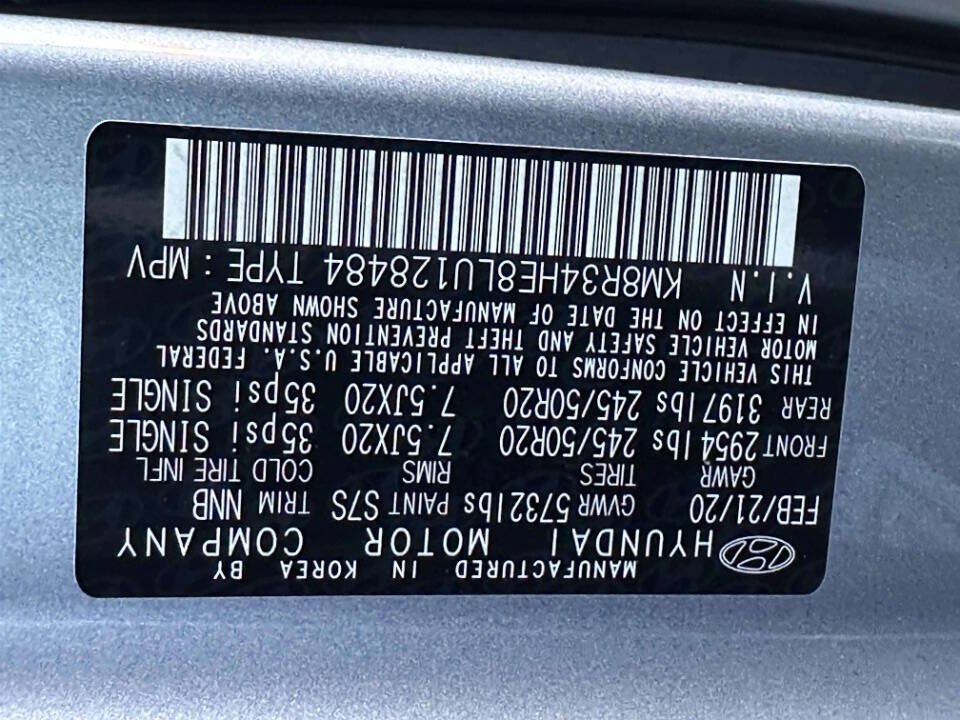 Used 2020 Hyundai Palisade SEL FWD image 27