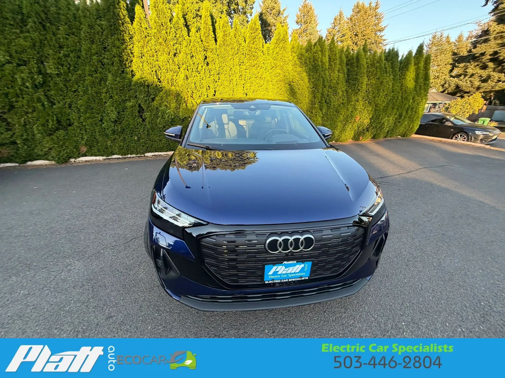 Used 2023 Audi Q4 e-tron Prestige w/ Black Optic Package AWD/4WD image 13