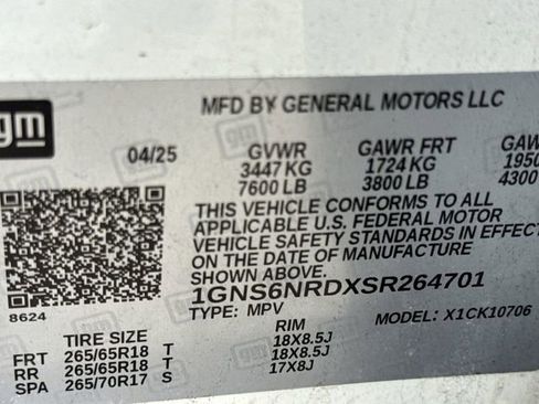 Certified 2025 Chevrolet Tahoe LT image 33