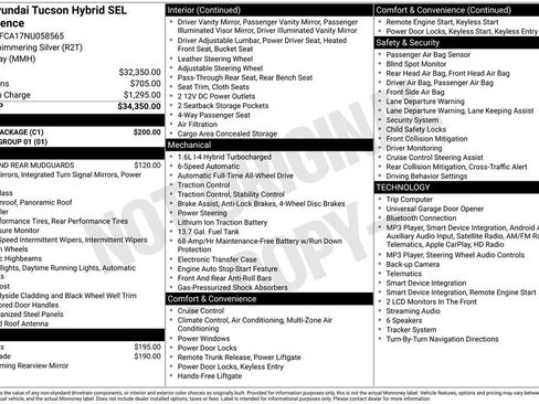 Used 2022 Hyundai Tucson SEL w/ Cargo Package AWD/4WD image 12