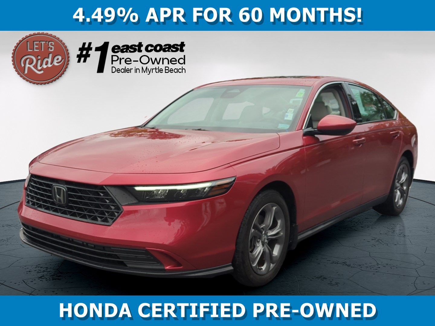 Certified 2024 Honda Accord EX image 1