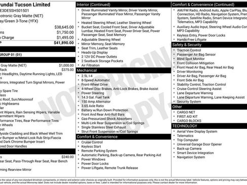 Certified 2025 Hyundai Tucson Limited image 16