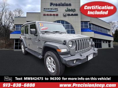 Certified 2021 Jeep Wrangler Unlimited Sport