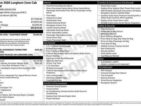 Used 2025 RAM 3500 Longhorn image 34