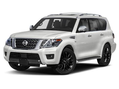 Used 2020 Nissan Armada Platinum w/ Captain's Chairs Package image 1