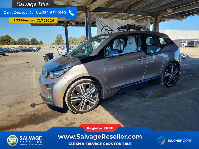 Used 2015 BMW i3 w/ Range Extender RWD image 1