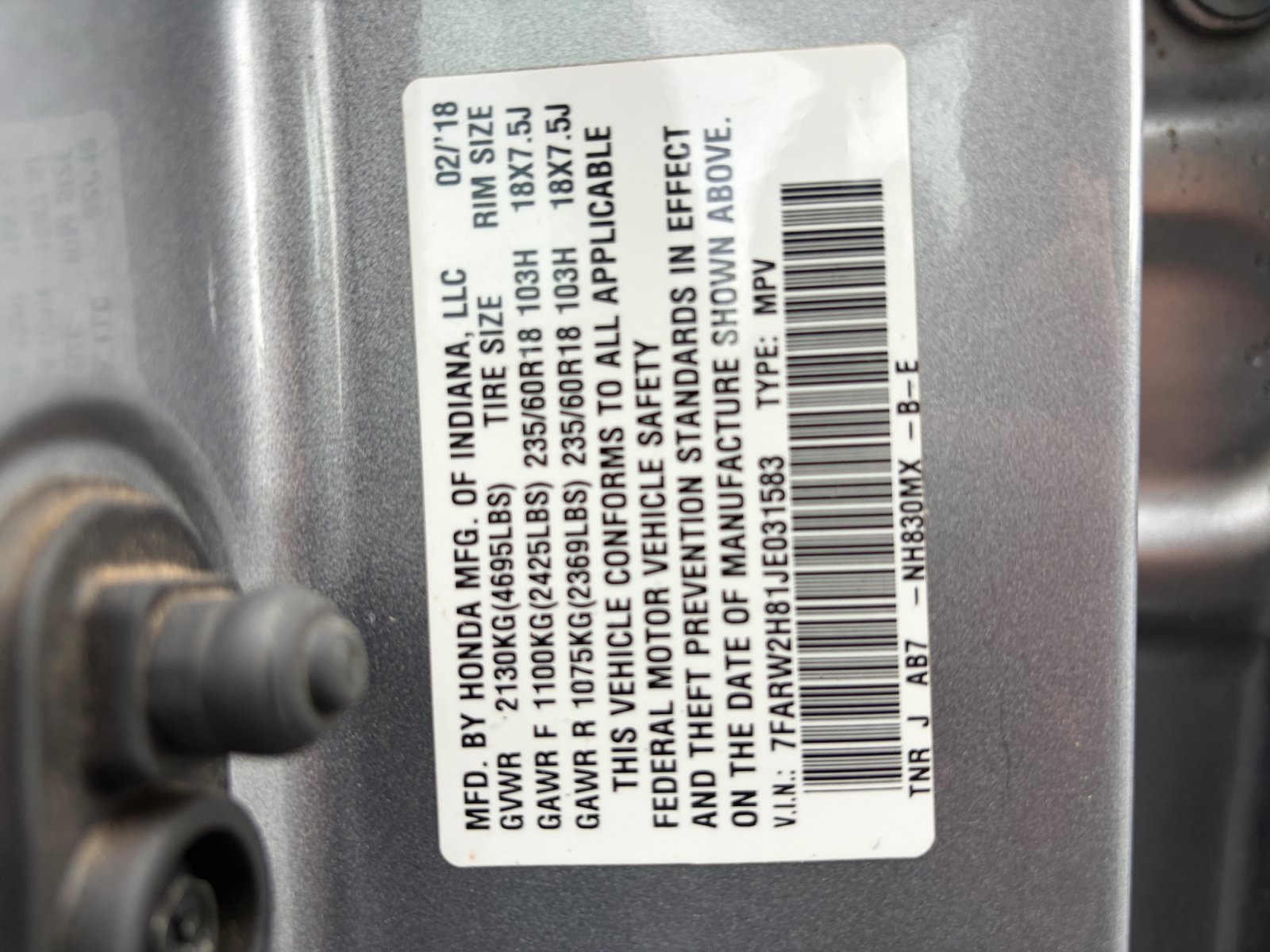 Used 2018 Honda CR-V EX-L image 33