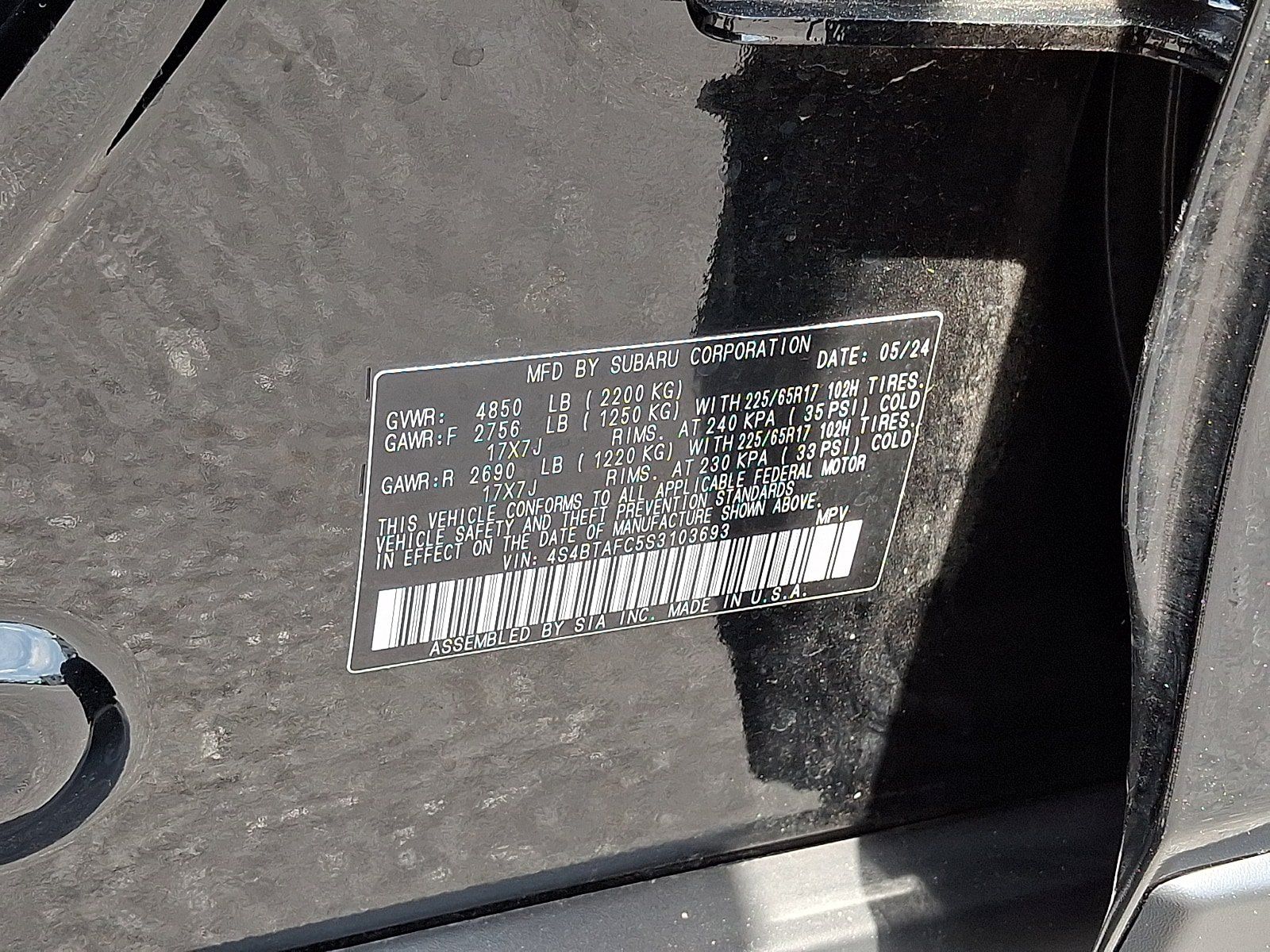 Used 2025 Subaru Outback Premium w/ Popular Package #1A AWD/4WD image 27