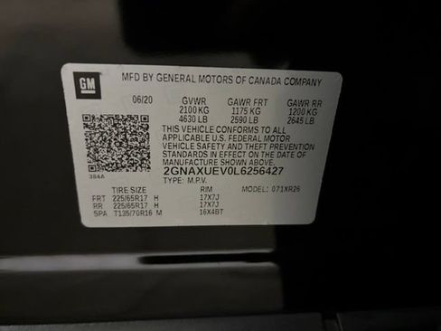 Used 2020 Chevrolet Equinox LT AWD/4WD image 68
