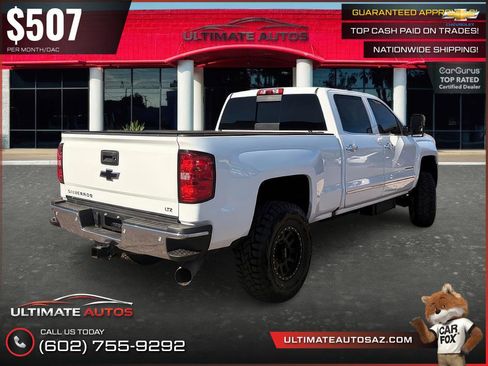 Used 2016 Chevrolet Silverado 2500 LTZ w/ Duramax Plus Package AWD/4WD image 3