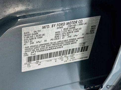 Used 2022 Ford Maverick Lariat FWD image 29