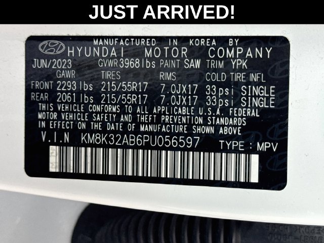 Certified 2023 Hyundai Kona SEL w/ Convenience Package FWD image 47