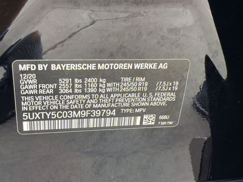 Used 2021 BMW X3 xDrive30i w/ Premium Package AWD/4WD image 18