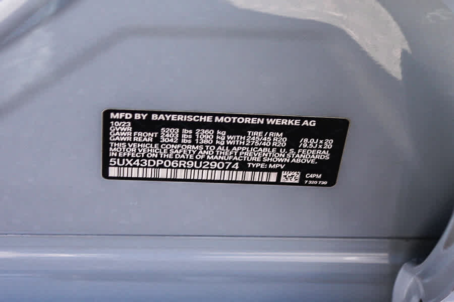 Used 2024 BMW X3 sDrive30i w/ M Sport Package RWD image 39
