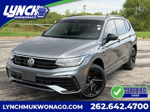 Used 2024 Volkswagen Tiguan SE R-Line w/ MDO Package, Two-Row AWD/4WD image 1
