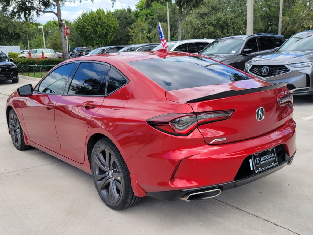 Certified 2023 Acura TLX w/ A-SPEC Package FWD image 5