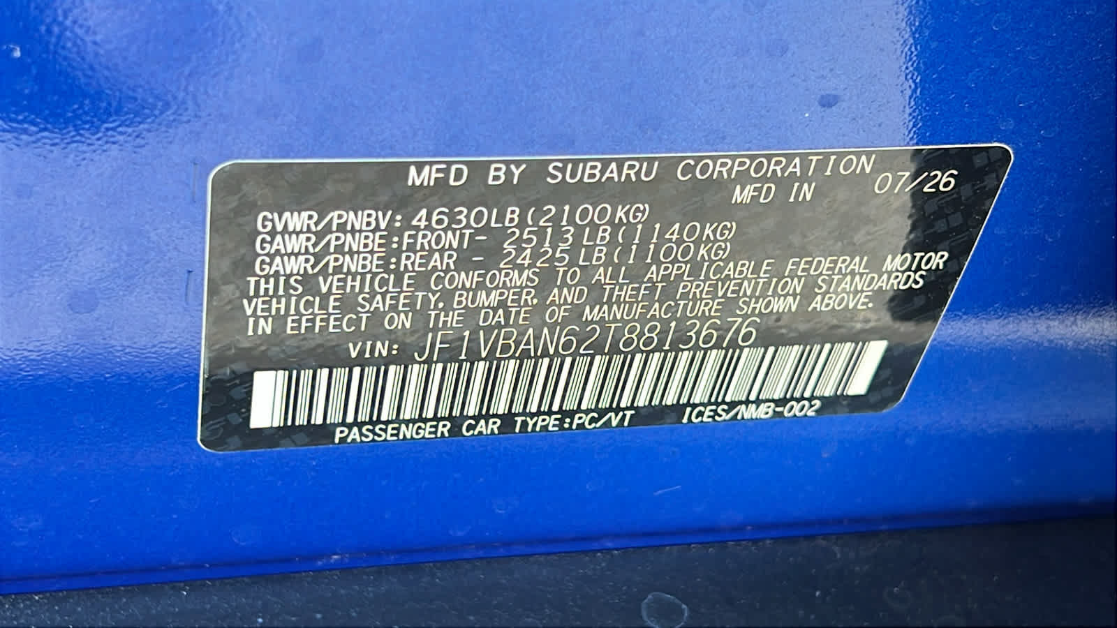 New 2026 Subaru WRX Limited AWD/4WD image 30