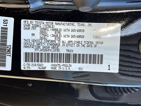 Used 2023 Toyota Tundra Limited image 26