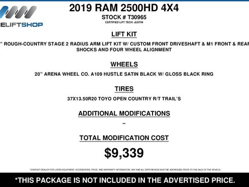 Used 2019 RAM 2500 Limited image 2