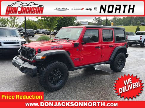 Used 2025 Jeep Wrangler Unlimited Sport S 4xe AWD/4WD image 1