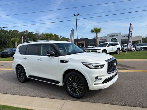 Used 2021 INFINITI QX80 Premium Select w/ Cargo Package RWD image 1