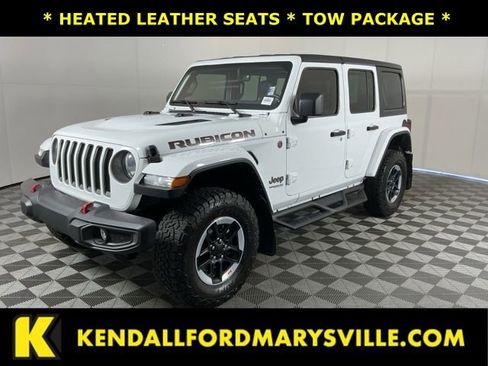 Used 2022 Jeep Wrangler Unlimited Rubicon w/ Cold Weather Group AWD/4WD image 1