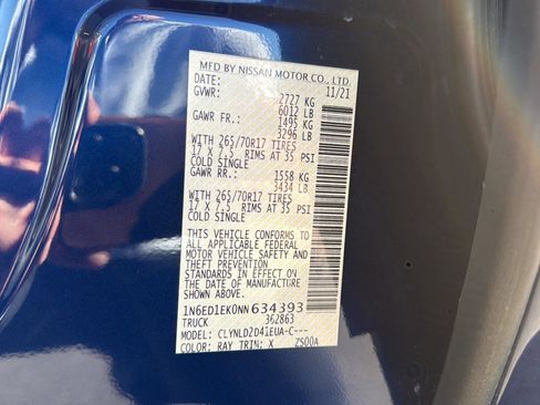 Used 2022 Nissan Frontier PRO-4X image 36