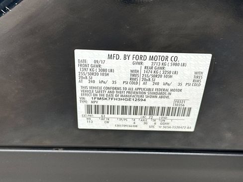 Used 2017 Ford Explorer Limited FWD image 35