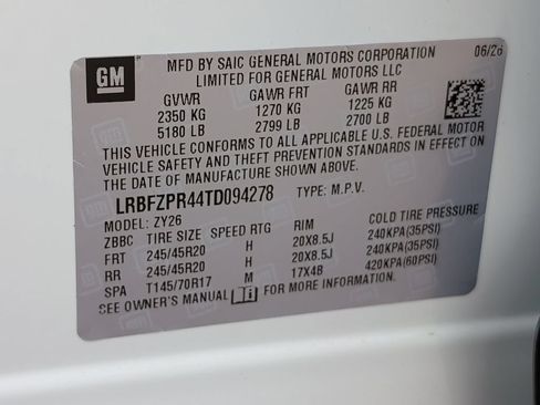 New 2026 Buick Envision Sport Touring AWD/4WD image 45
