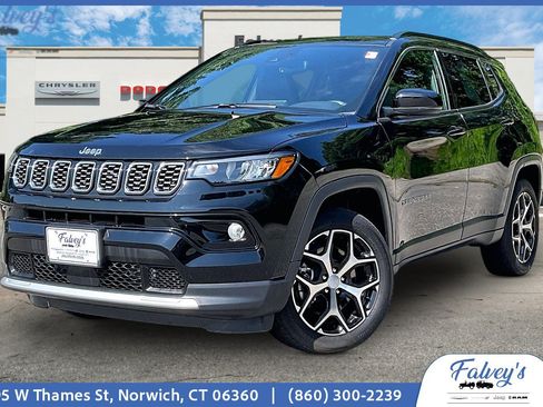 Certified 2024 Jeep Compass Limited w/ Sun and Sound Group AWD/4WD image 1