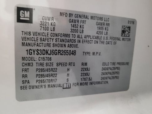 Used 2016 Cadillac Escalade Platinum image 33