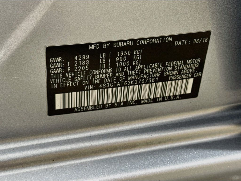 Used 2019 Subaru Impreza 2.0i Limited w/ Popular Package #2 AWD/4WD image 32