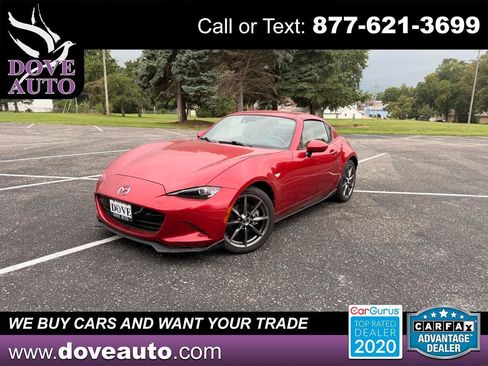Used 2017 MAZDA MX-5 Miata RF Grand Touring w/ Appearance Package RWD image 1
