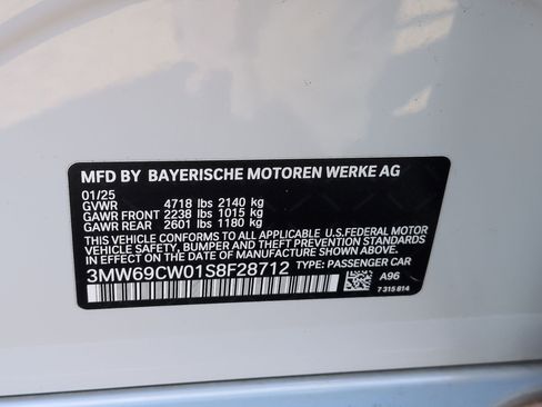 Certified 2025 BMW 330i Sedan w/ M Sport Package image 35