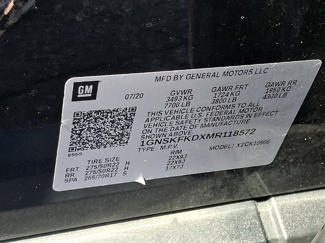 Used 2021 Chevrolet Suburban Premier AWD/4WD image 27