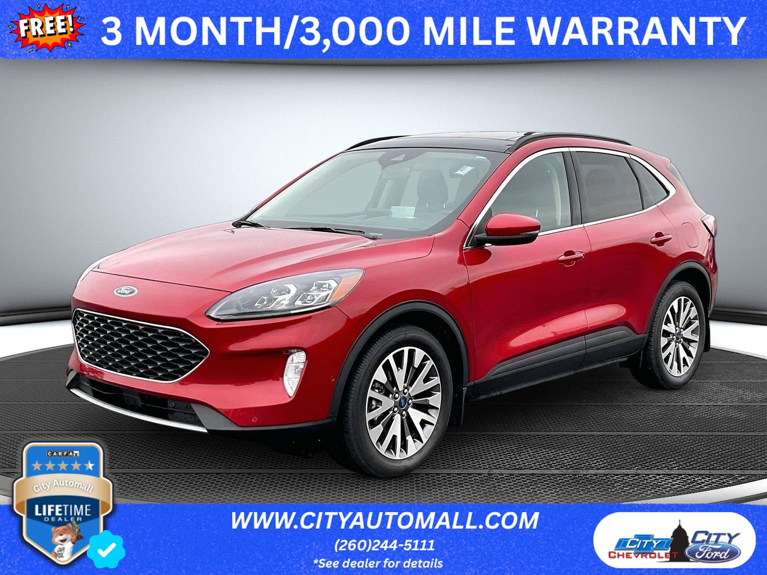 Used 2020 Ford Escape Titanium AWD/4WD image 1