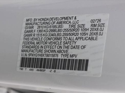 New 2026 Honda Pilot Black Edition image 26