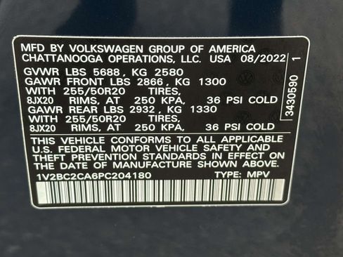 Used 2023 Volkswagen Atlas Cross Sport SEL image 28