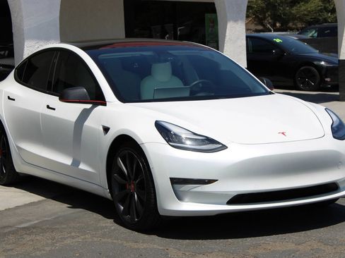 Used 2020 Tesla Model 3 Performance AWD/4WD image 7